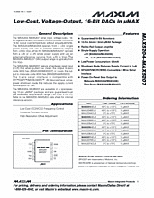 DataSheet MAX5204B pdf